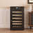 Led Touch Screen Constant Temperature Black Grape Wine Cooler Refrigerator