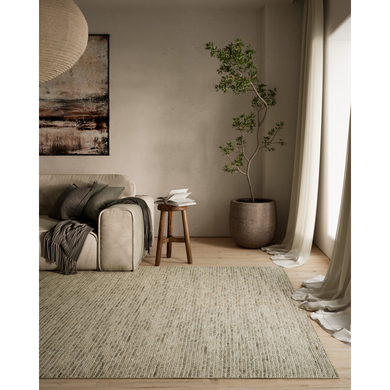 Kathy Alexandria Wool Area Rug, Rectangle 9' x 12'