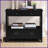 Retro Solid Pine Wood Coffee Table - 4 Drawers &amp; Shelf for Entry/Bedroom, Spacious Storage &amp; Easy Assembly-2140654224