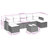 Vidaxl Garden Sofa Set Black And Cream