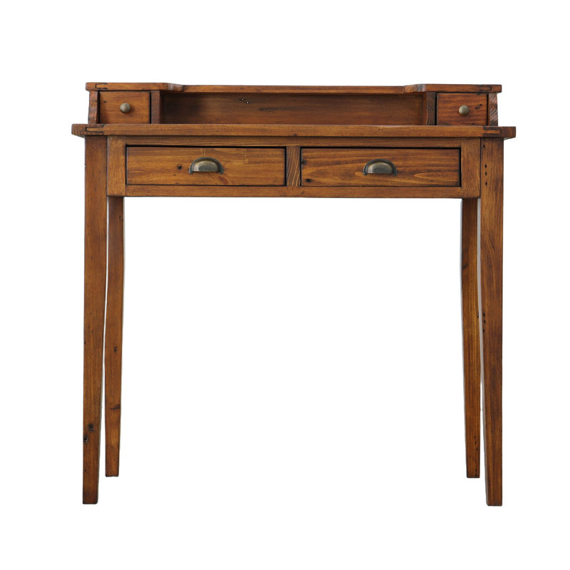 Wimbled Solid Wood Writing Desk