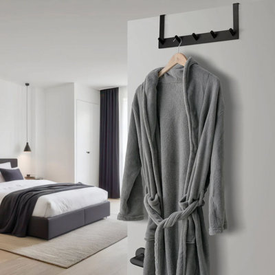 Over the door multi hook rack