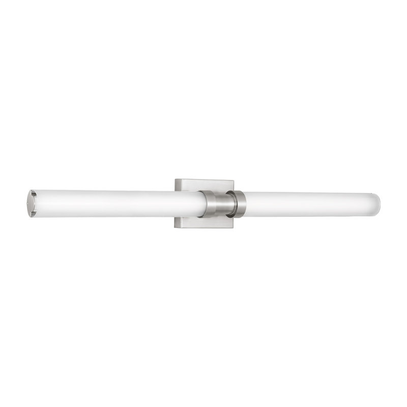 Éclairage à intensité variable pour meuble-lavabo à DEL 1 lumière Kelan, Chrome, 20 W, H 37,75 po x l 4,75 po x P 4,5 po