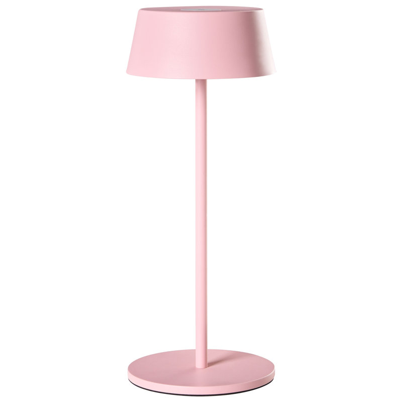 Iron Table Lamp, Pink