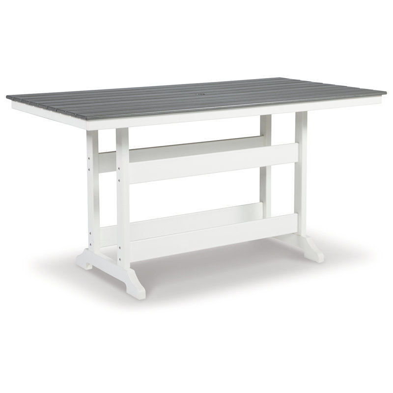 Table de salle à manger à hauteur de comptoir avec 4 tabourets Transville