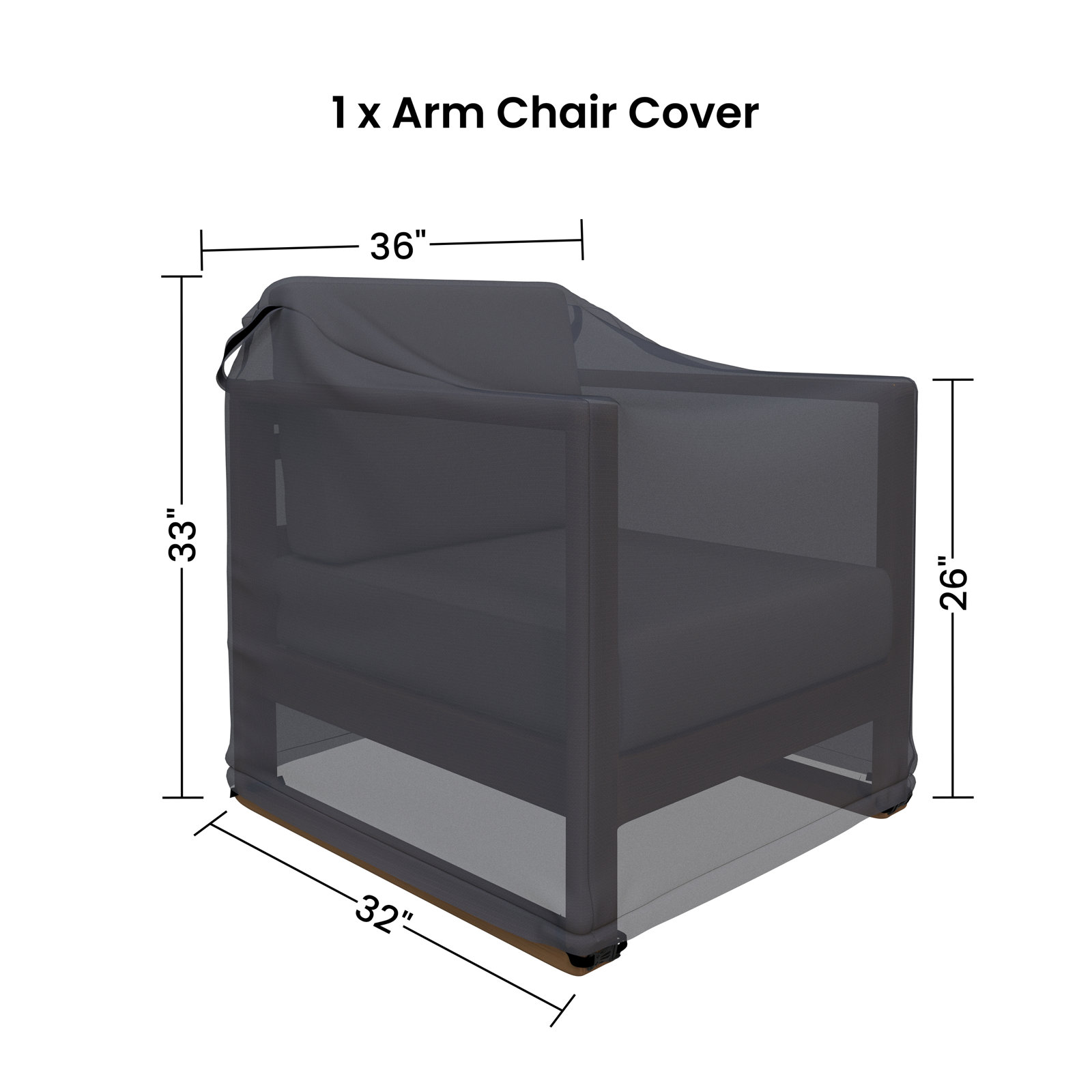 Gavina Outdoor Patio Chair Cover