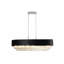 Luminaire suspendu en acier 8 lumières Kathalia