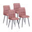 Chaise d'appoint rembourrée en velours Broche-1462835878-1394814876