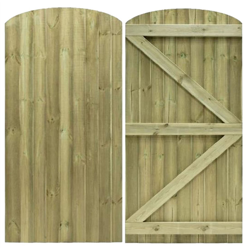 Nikole 180 cm H Gate Fencing, 180cm H x 90cm W x 5.4cm D