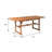 Alfonsi Acacia Wood Patio Dining Table Set-1387012344