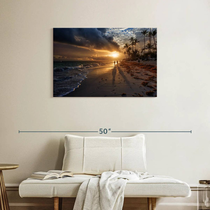 Paysage dominicain Gillard, H 24 po x l 36 po