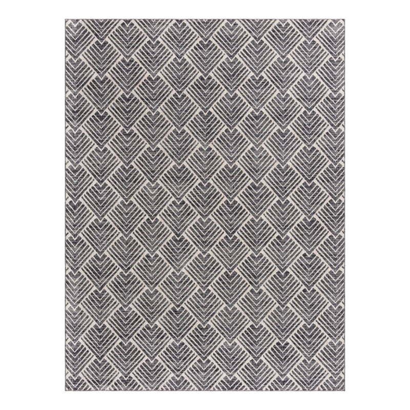 Jera Geometric Indoor Rug, Rectangle 7'10" x 10'