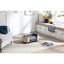 Style scandinave, lit surélevé pour chat et chien, dossier en bois cintré, gris foncé, coussin en velours, respirant, facile à assembler, animal de compagnie en une minute, look contemporain, structure solide, minutes en mousse rebondie