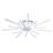 Amana 14 -Light Unique Design Dimmable White Light 31.49" LED Flush Mount Fixture
