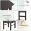 Ensemble de table d'activité et de chaises pour enfants 2-en-1 Harriet Bee