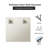 Akeeb Wall Mirror with Hooks-112288023