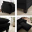Sectional Modular Sofa L Shaped Fabric Couch With High Supportive & Soft Sponges And Removable Ottoman-1242550006
