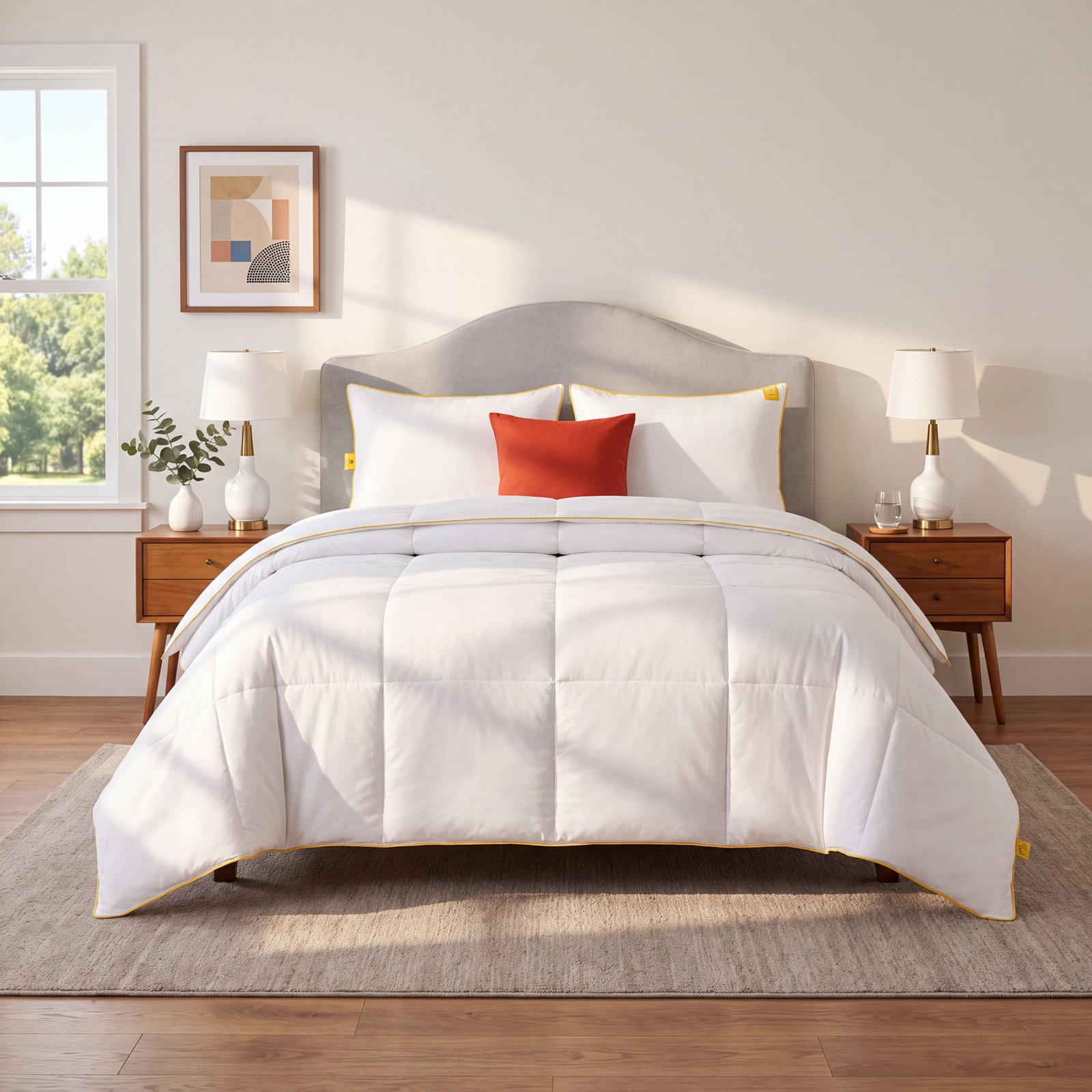 Kleinn Lightweight Down Alternative Duvet Insert, Twin / Twin XL Down Alternative Comforter