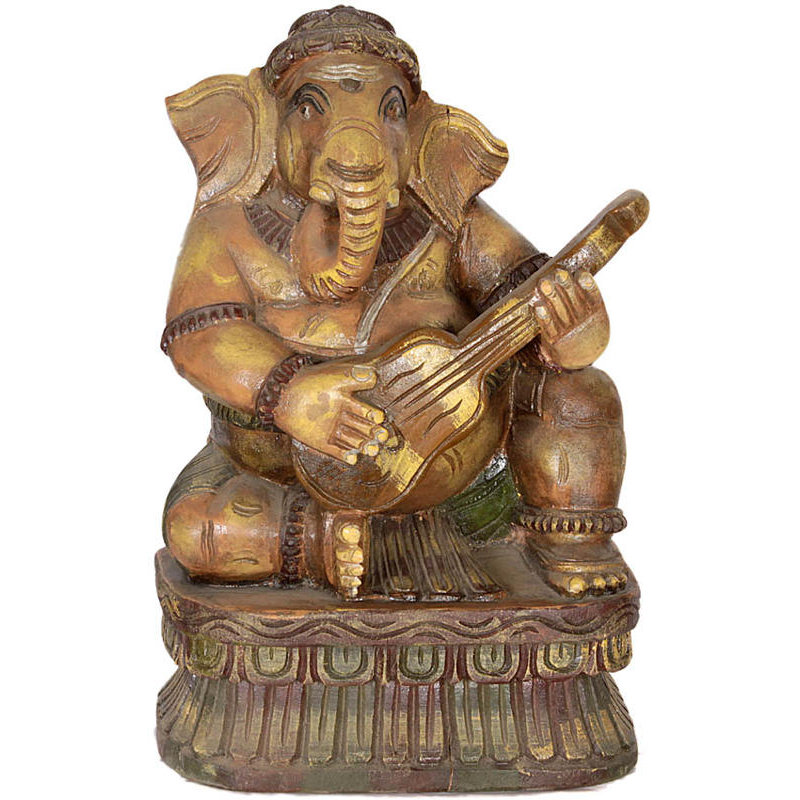 Lord Ganesha jouant de la guitare