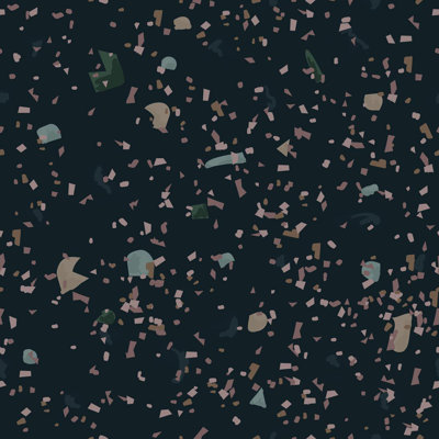Black Granite Peel & Stick Wallpaper N07137