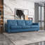 80.6'' Leather Sleeper Sofa-86593577