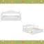 Lit de jour en bois avec couchette simple-610494210