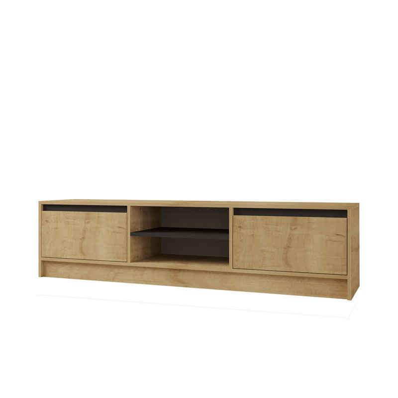 Keikei Unfinished TV Stand, Natural