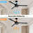 52" Ceiling Fan Without Light