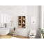 Armoire de rangement murale avec tablettes ouvertes-1835948671