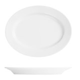 D&V Serena Oval Platter 12.75" (Set of 12)