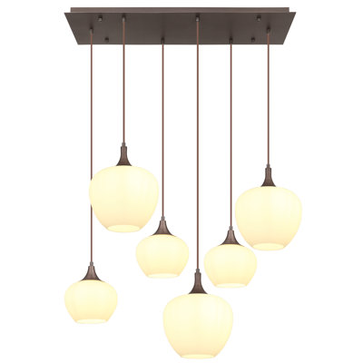 Christena 6 - Light Natural Pendant