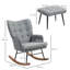 Avienda Solid Wood Rocking Chair