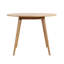 Sienna Round Wooden Dining Table - 100cm-1378432643