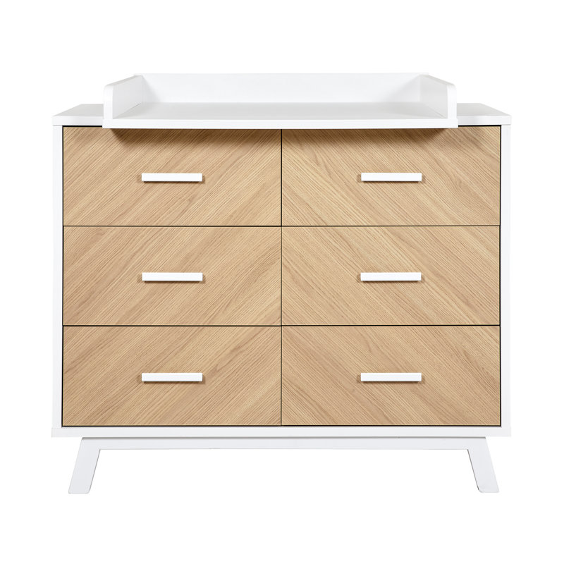 Fishbone Changing Table, White