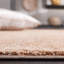 Tapis brun uni en polyester Donlon-1572072810