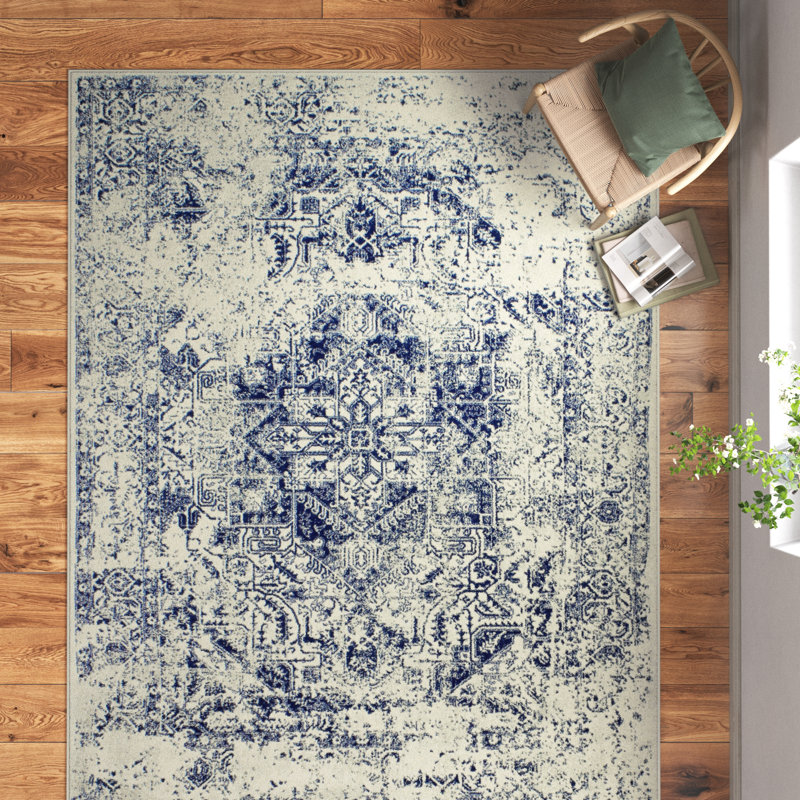 Crewe Oriental Area Rug, Rectangle 229 x 290cm