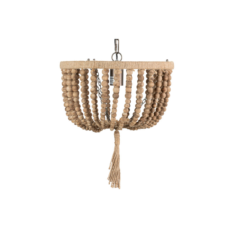 1 - Light Natural Unique/Statement Pendant