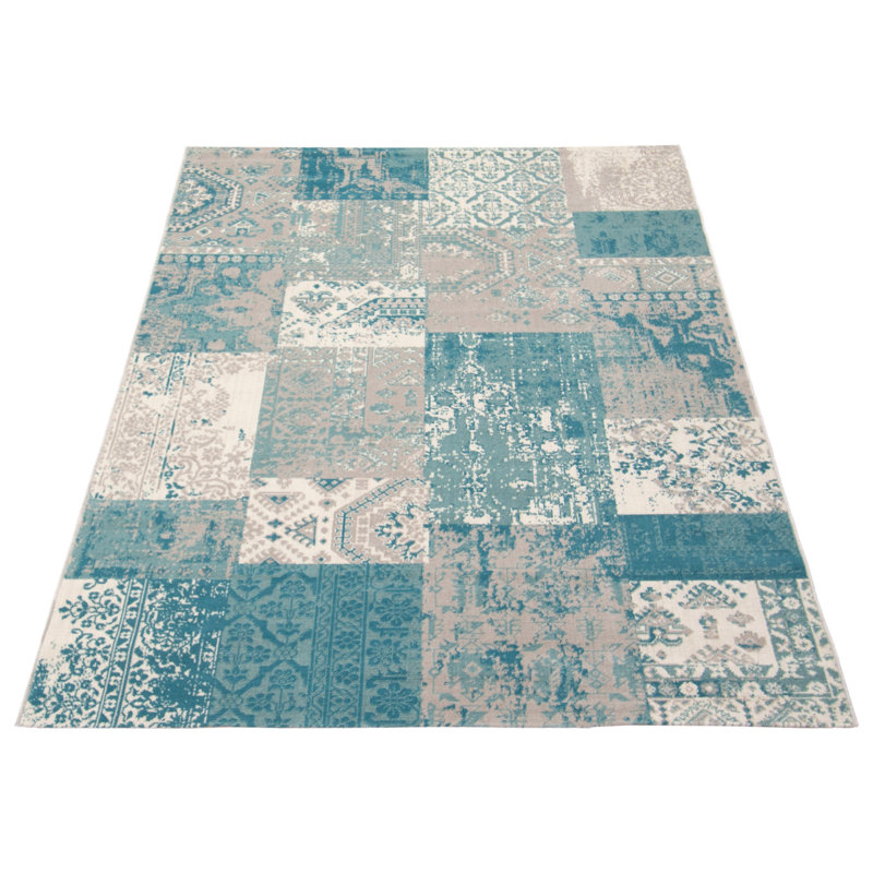 Wolfdale Patchwork Indoor Rug, Rectangle 5'3" x 7'7"