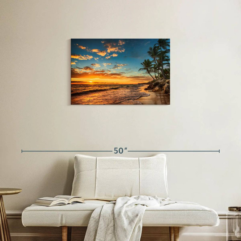 Gillard, coucher de soleil, scène de Gillard, H 20 po x l 30 po