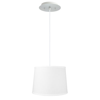 2 - Light White Single Pendant
