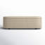 Banc de rangement rembourré Delray-1835861738