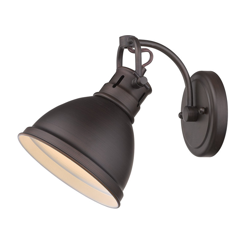 Dimmable Vanity Light, Rubbed Bronze, Rubbed Bronze