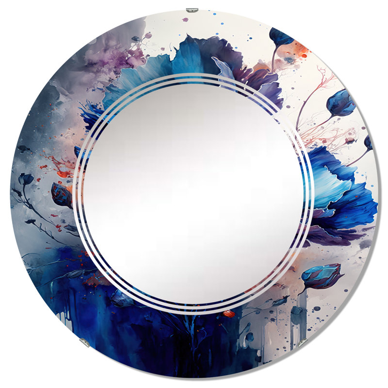 Miroir mural Radyah, 32 po x 32 po