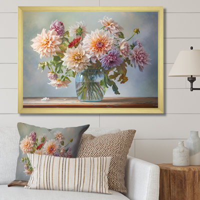 Doux couleur douce nature morte - impression