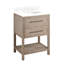 24" Robertson Single Bathroom Vanity Set with Oval Undermount Sink-75247248-75247260-75247254