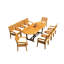 Mas Outdoor Teak Dining Set-623779413