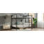 Lit superposé double au-dessus de double en métal-124917644-124917645
