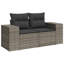 Grand canapé modulaire en rotin PE Vidaxl-114311254
