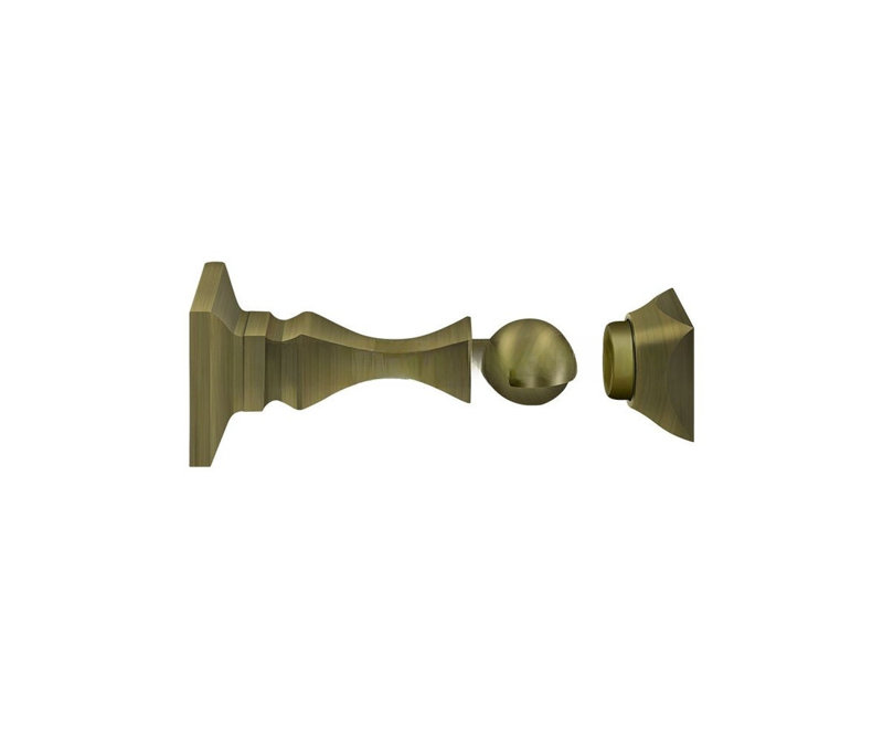 Brass Shutter / Door Accessory, Antique Brass
