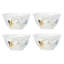 Butterfly Meadow 4-Piece Rice Bowl Set